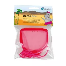 MIRADENT Dento Box I roosa trakside karp, 1 tk