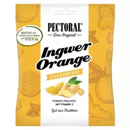 PECTORAL Ingveri apelsinikommid suhkruta, 60 g