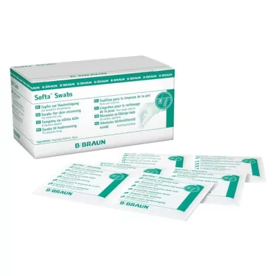 Alkoholilapid Softa Swabs, 100 tk