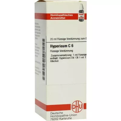 HYPERICUM C 6 Lahjendus, 20 ml