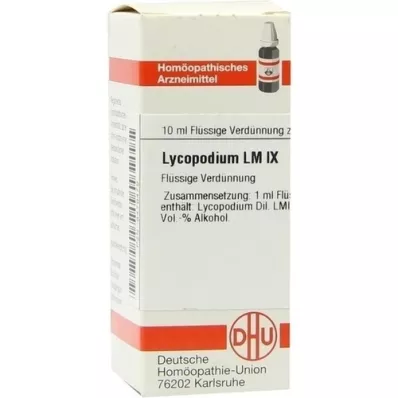 LYCOPODIUM LM IX Lahjendus, 10 ml