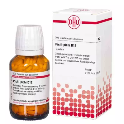 PICHI-pichi D 12 tabletti, 200 tk