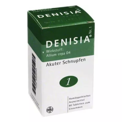 DHU Denisia 1 külmatabletid, 80 tk