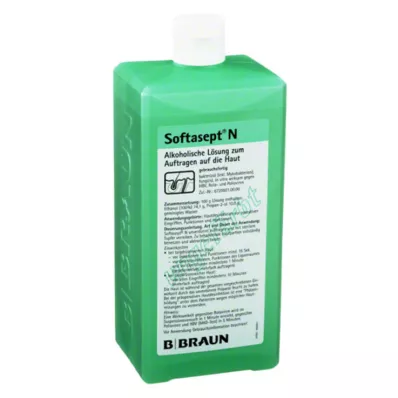 Softasept® N värvitu naha desinfektsioonivahend, 1000 ml