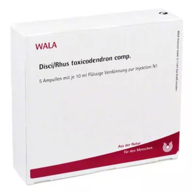 Disci / Rhus toxicodendron comp.Ampullid, 5X10 ml Disci / Rhus toxicodendron comp.Ampullid, 5X10 ml