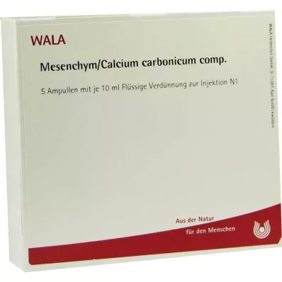 Mesenhüüm / Calcium carbonicum komp.Ampullid, 5X10 ml Mesenhüüm / Calcium carbonicum komp.Ampullid, 5X10 ml