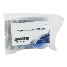 ARABIN Kuubikujuline pessaar sisemise nupuga suurus 2, 1 tk