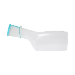 URINFLASCHE f.men plastikust kaanega, 1 tk