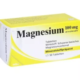MAGNESIUM 100 mg Jenapharm tabletid, 50 tk