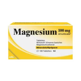 MAGNESIUM 100 mg Jenapharm tabletid, 50 tk