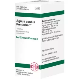 AGNUS CASTUS PENTARKAN tabletid, 200 tk