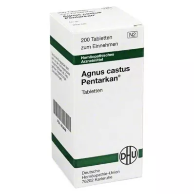 DHU Agnus castus Pentarkan tabletid, 200 tk