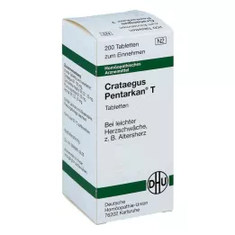 CRATAEGUS PENTARKAN T tabletid, 200 tk