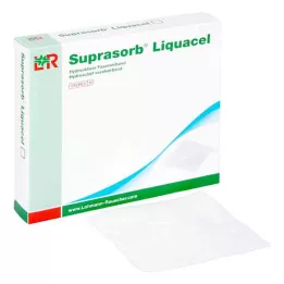 SUPRASORB Liquacel hydroakt.Faserverb.15x15 cm, 4 tk