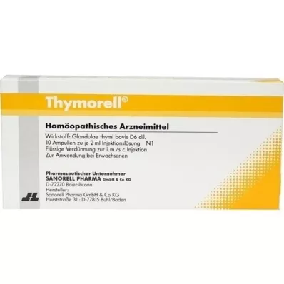 THYMORELL süstelahuse ampullid, 10X2 ml