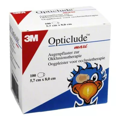 Opticlude 3M maxi 5,7x8cm 15, 100 tk