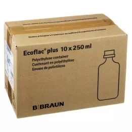 ISOTONE Soolalahus 0,9% Braun Ecoflac Plus, 10X250 ml