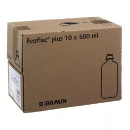 ISOTONE Soolalahus 0,9% Braun Ecoflac Plus, 10X500 ml