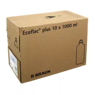 ISOTONE Soolalahus 0,9% Braun Ecoflac Plus, 10X1000 ml