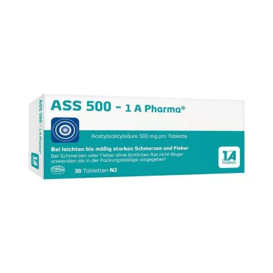 ASS 500-1A Pharma tabletid, 30 tk