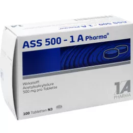 ASS 500-1A Pharma tabletid, 100 tk