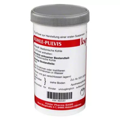 KOHLE pulvis pulber, 10 g