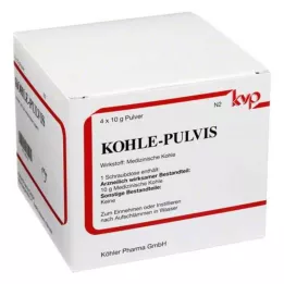 KOHLE pulvis pulber, 4X10 g