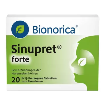 Sinupret forte kaetud tabletid, 20 tk Sinupret forte kaetud tabletid, 20 tk