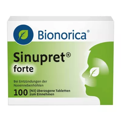 SINUPRET forte kaetud tabletid, 100 tk