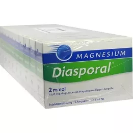 MAGNESIUM DIASPORAL 2 mmol ampullid, 50X5 ml
