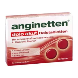 ANGINETTEN dolo ägedad kurgupastillid, 24 tk