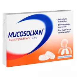 MUCOSOLVAN pastillid 15 mg, 20 tk