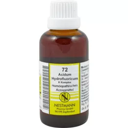 ACIDUM HYDROFLUORICUM K-kompleksi nr 72 lahjendus, 50 ml