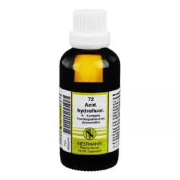 ACIDUM HYDROFLUORICUM K-kompleksi nr 72 lahjendus, 50 ml