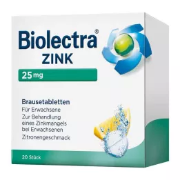 BIOLECTRA Tsingi pritsimistabletid, 20 tk