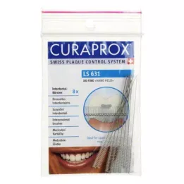 CURAPROX LS 631 Interdentalhari ex./extra fine, 8 tk