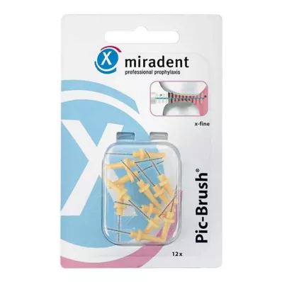 PIC BRUSH Interdental b.replacement b.1.8 mm kollane, 12 tk