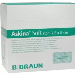 ASKINA Pehme haavaside 5x7,5 cm steriilne, 50 tk