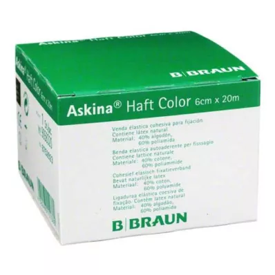 ASKINA Liimiside värv 6 cmx20 m roheline, 1 tk