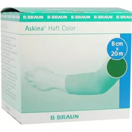 ASKINA Liimiside värv 8 cmx20 m roheline, 1 tk