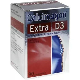 CALCIMAGON Extra D3 närimistabletid, 90 tk