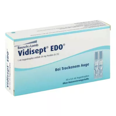 VIDISEPT EDO Üks annus aftioole, 30X0,6 ml