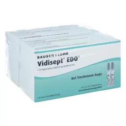 VIDISEPT EDO Üks annus oftioole, 120X0,6 ml