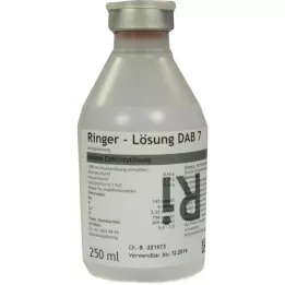 RINGER LÖSUNG DAB 7 plastist, 250 ml