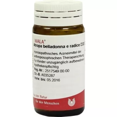 ATROPA belladonna e Radix D 30 kapslit, 20 g
