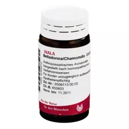 BELLADONNA CHAMOMILLA Gloobulid, 20 g