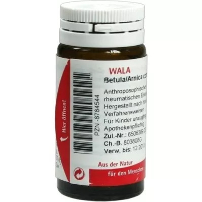 BETULA/ARNICA comp.globulid, 20 g
