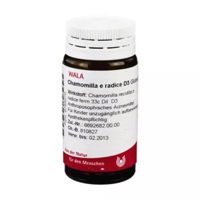 Chamomilla E Radix D 3 gloobulit, 20 g