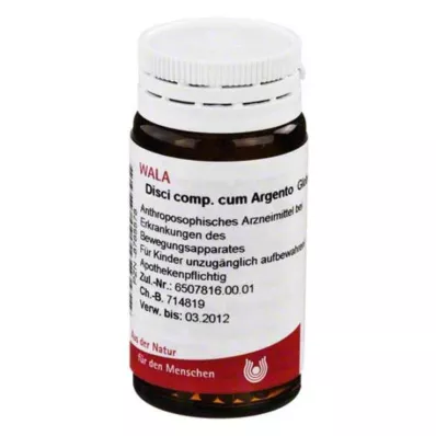 Plaadikomp.cum Argento gloobulid, 20 g