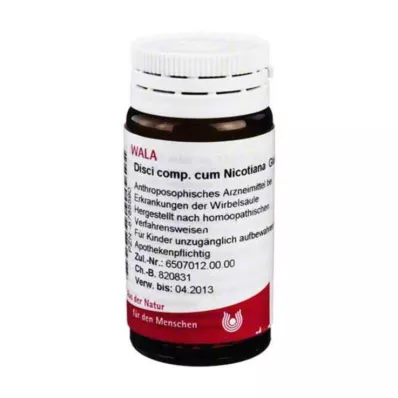 Plaadikomp.cum Nicotiana gloobulid, 20 g